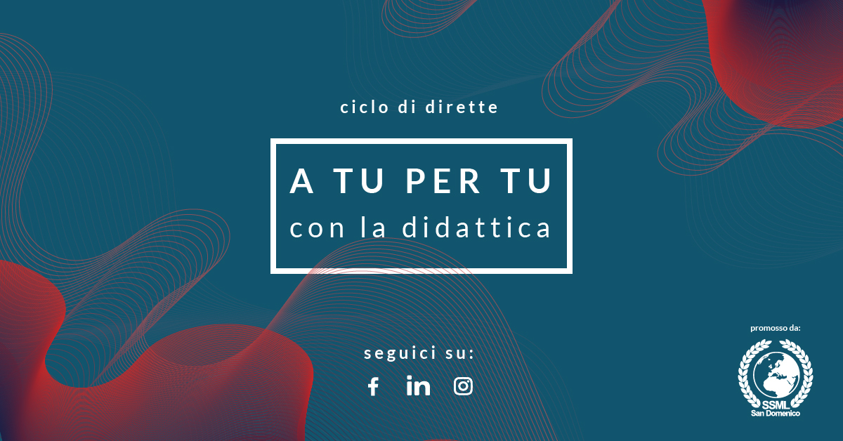 Diretta social A tu per tu con la didattica