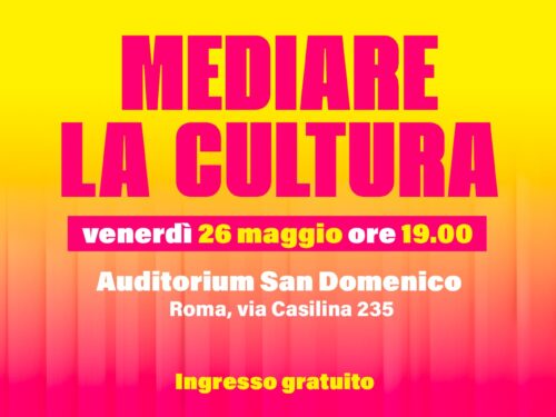 Evento “Mediare la Cultura”